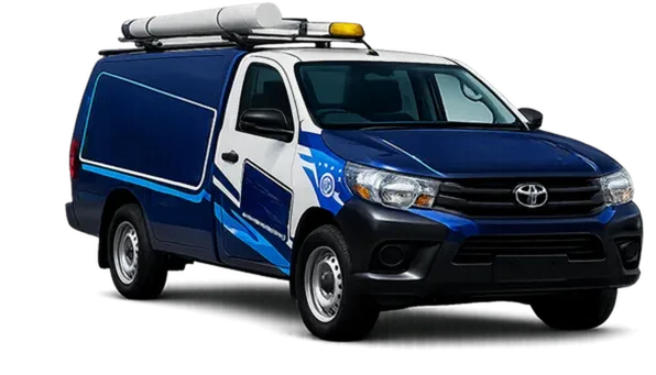Licensed plumber van servicing Marrickville