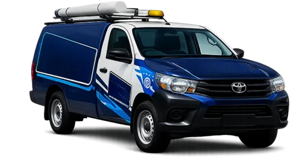 Service van on its way to a Marrickville job